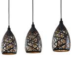 Lindby - hanglamp - 3lichts - Staal - E27 -, Ophalen, Zo goed als nieuw