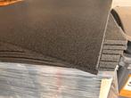 60m2 nieuwe RUBBER SPORTVLOER TEGELS 100x100x2 FIT PRO, Ophalen of Verzenden, Nieuw
