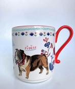 Anthropologie mok bulldog, Huis en Inrichting, Keuken | Servies, Ophalen, Keramiek, Nieuw, Overige stijlen