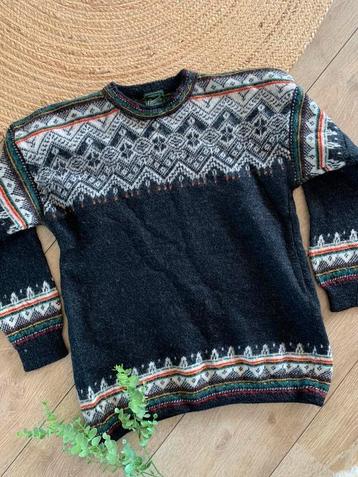 Conwell shetland wollen trui S bohemian wool jumper beschikbaar voor biedingen