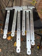 Poort ophanging voor 2 poorten kompleet, Doe-het-zelf en Verbouw, Hang- en Sluitwerk, Ophalen of Verzenden, Zo goed als nieuw