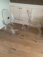 2x Ghost stoelen van Kartell, Huis en Inrichting, Stoelen, Ophalen, Kunststof, Twee, Overige kleuren