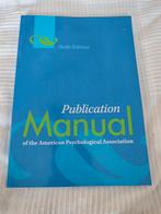Publication manual of the American Psychological association, Boeken, Studieboeken en Cursussen, Ophalen of Verzenden, Zo goed als nieuw