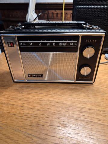 koyo transistor radio beschikbaar voor biedingen