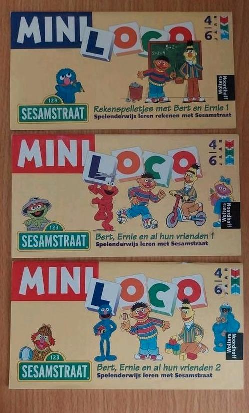 Mini loco sesamstraat 4 - 6 jaar, Kinderen en Baby's, Speelgoed | Educatief en Creatief, Zo goed als nieuw, Ophalen of Verzenden