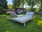 Tribu Vis à Vis ligbed 2x showmodel - High end Outdoor set, Ophalen of Verzenden, Zo goed als nieuw, Verstelbaar