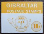 Postzegelboekje Gibraltar – insteekboekje geel, Postzegels en Munten, Postzegels | Europa | UK, Ophalen of Verzenden, Postfris