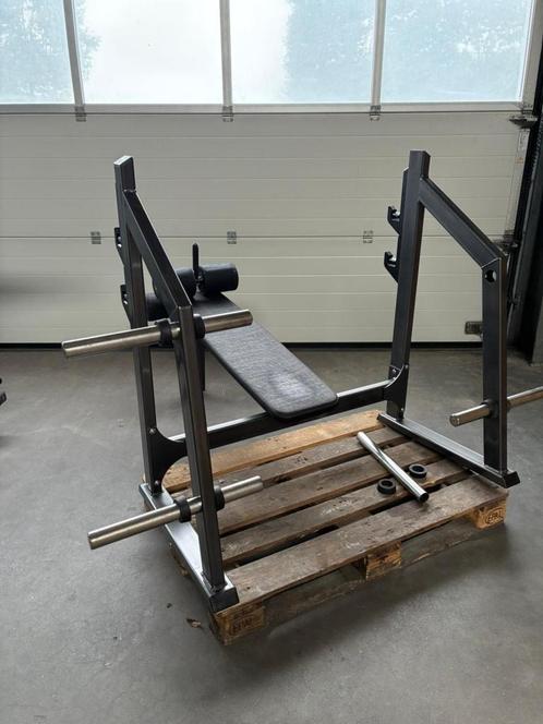Opruiming! Eleiko Classic Decline Bench Press, Sport en Fitness, Fitnessapparatuur, Gebruikt, Krachtstation, Ophalen