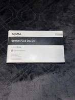 Sigma 90mm f2.8 DG DN, Ophalen of Verzenden, Zo goed als nieuw, Telelens