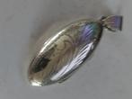 Een prachtige  zilver hanger kan ook foto in 6 x 2 cm, Ophalen of Verzenden, Nieuw, Zilver, Zilver