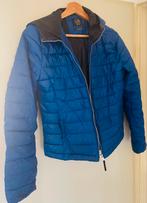 Gewatteerde stoere jas blauw dames maat 38 tussenjas, Maat 38/40 (M), Blauw, Ophalen of Verzenden, Zo goed als nieuw