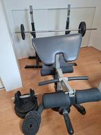 Marcy Krachtstation met Gewichten, Sport en Fitness, Ophalen, Benen, Gebruikt, Krachtstation