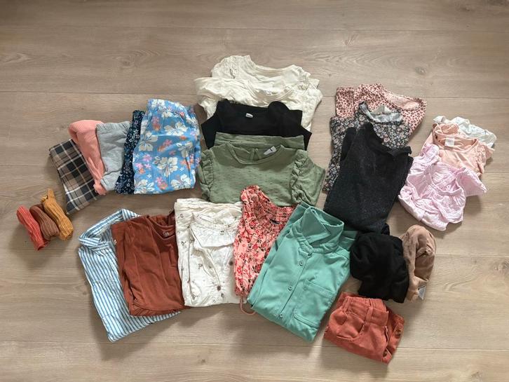 Grote bundel meisjeskleding herfst - Maat 110/116, Kinderen en Baby's, Kinderkleding | Kinder-kledingpakketten, Gebruikt, Maat 110