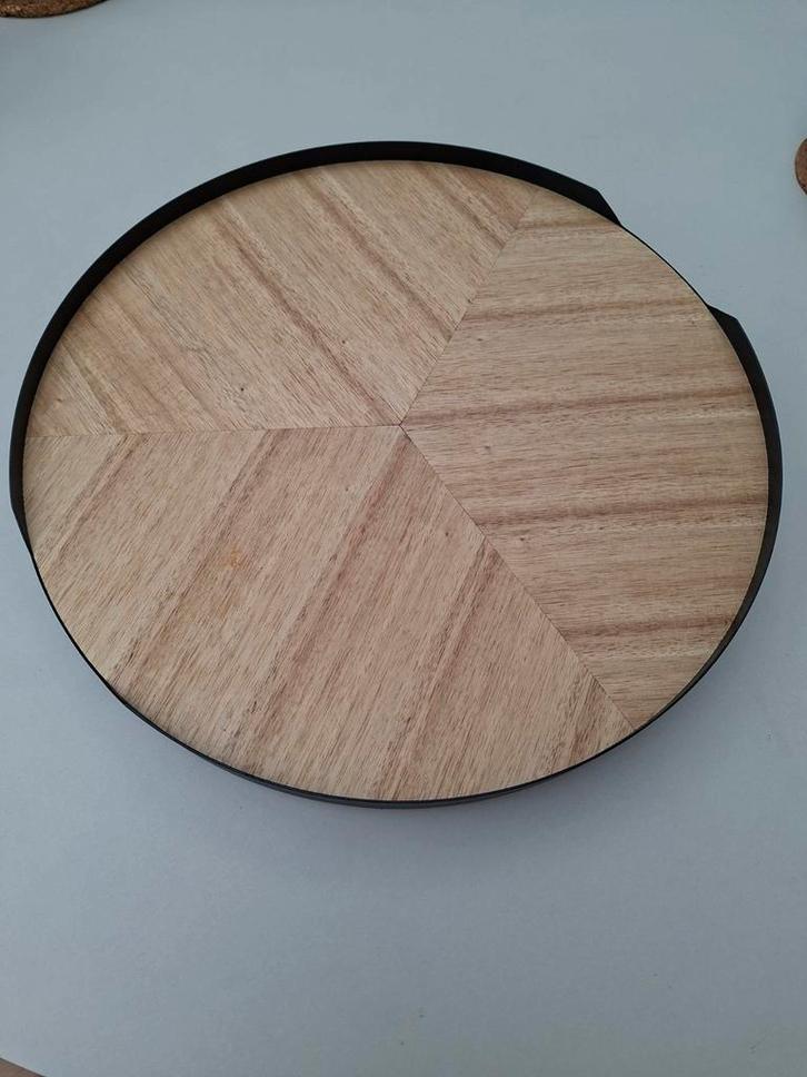 IKEA Småäta - Lazy Susan, draaischijf - Nieuw, Huis en Inrichting, Woonaccessoires | Dienbladen, Gebruikt, Hout, Rond, Ophalen