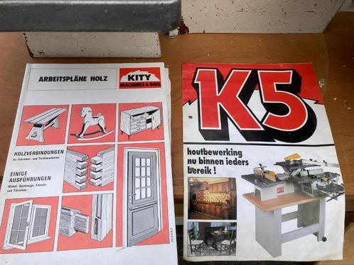 kity 5 in 1 hobbymachine, Doe-het-zelf en Verbouw, Gereedschap | Zaagmachines, Gebruikt, Overige typen, 600 tot 1200 watt, 30 tot 70 mm