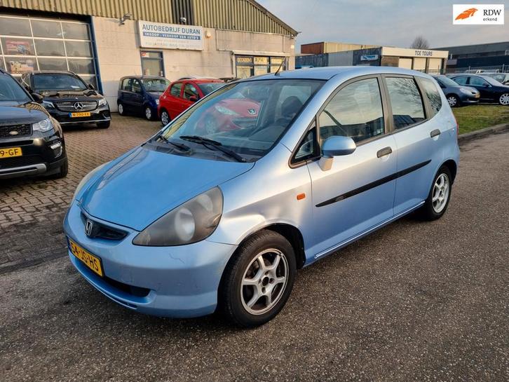 Honda Jazz 1.4 LS Airco Bj:2002 NAP!, Auto's, Honda, Bedrijf, Te koop, Jazz, ABS, Airbags, Airconditioning, Centrale vergrendeling