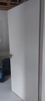 Opdek deur binnen, Doe-het-zelf en Verbouw, Deuren en Horren, Ophalen, 80 tot 100 cm, Binnendeur, Zo goed als nieuw
