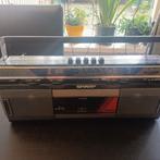 Sharp boombox cassette radio QT-247, Ophalen of Verzenden, Gebruikt