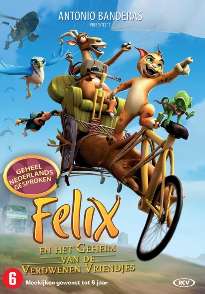 Felix En Het Geheim Van de verdwenen vriendjes, Cd's en Dvd's, Dvd's | Tekenfilms en Animatie, Nieuw in verpakking, Europees, Alle leeftijden