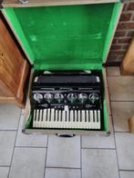 acordeon, Muziek en Instrumenten, Accordeons, Overige merken, Gebruikt, Met koffer, 120-bas