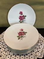 Gebaksbordje Bareuther, rozen (060126), Gebruikt, Ophalen of Verzenden, Overige stijlen, Kop(pen) en/of Schotel(s)