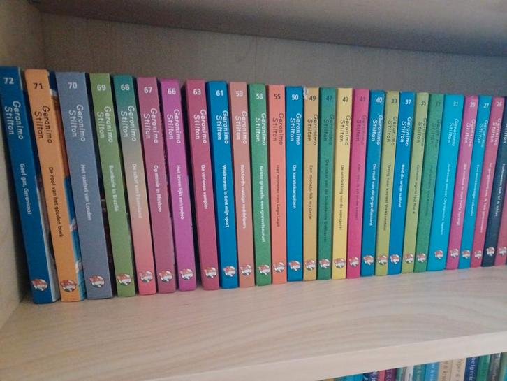 Heel veel geronimo stilton boeken te koop, Boeken, Kinderboeken | Jeugd | onder 10 jaar, Zo goed als nieuw, Fictie algemeen, Ophalen of Verzenden
