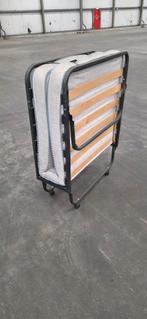 Opklapbed / Logeerbed, Gebruikt, Eenpersoons, 80 cm, Grijs