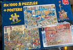 Jan van haasteren - diverse, Hobby en Vrije tijd, Denksport en Puzzels, Ophalen, 500 t/m 1500 stukjes, Zo goed als nieuw