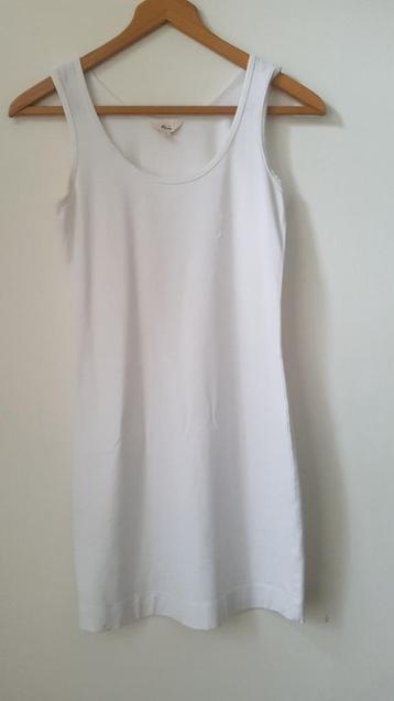 Witte jurk Stretch stof Maat 36 (S) beschikbaar voor biedingen