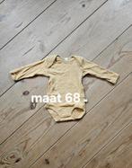 Gele wollen romper mt 68, Nacht- of Onderkleding, Jongetje of Meisje, Ophalen of Verzenden, Zo goed als nieuw