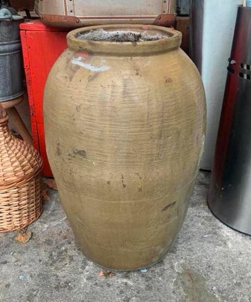Vaas grote antieke grespot kruik Tuscany vaas 52 cm hoog, Antiek en Kunst, Antiek | Keramiek en Aardewerk, Ophalen of Verzenden