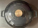 Brabantia : ronde kookpot in gietijzer, Kookpan of Snelkookpan, Gebruikt, Gietijzer, Ophalen of Verzenden