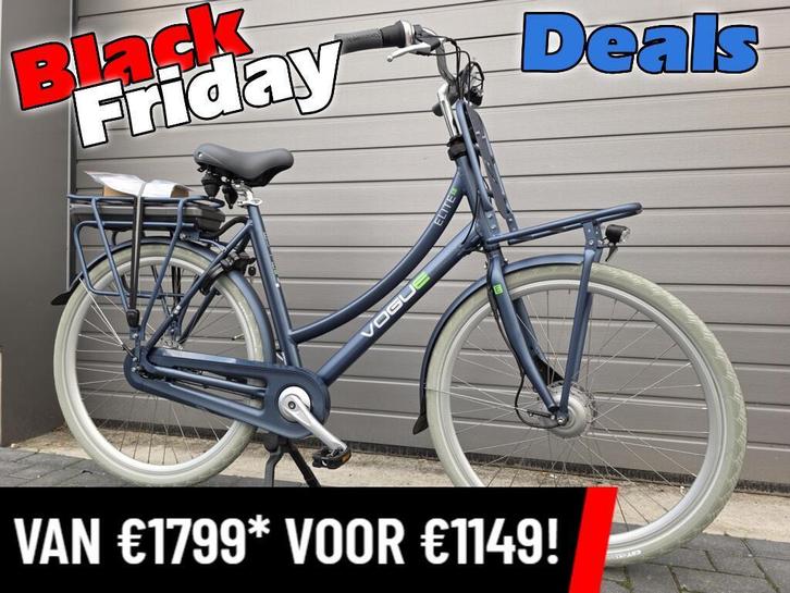 NIEUW! Vogue Elite E Elektrische transportfiets -Moederfiets, Fietsen en Brommers, Elektrische fietsen, Nieuw, Overige merken