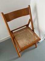 Rotan Webbing klapstoel, Gebruikt, Bruin, Ophalen of Verzenden, Eén