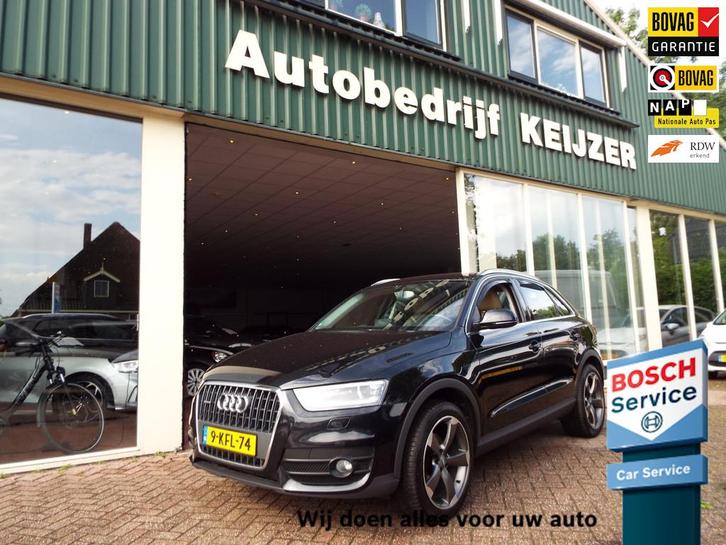 Audi Q3 2.0 TFSI quattro Pro Line STOELVERW-LEER-12 MND BOVA, Auto's, Audi, Bedrijf, Te koop, Q3, 4x4, ABS, Airbags, Airconditioning