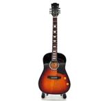 John Lennon The Beatles miniatuur gitaar 25cm van hout deco