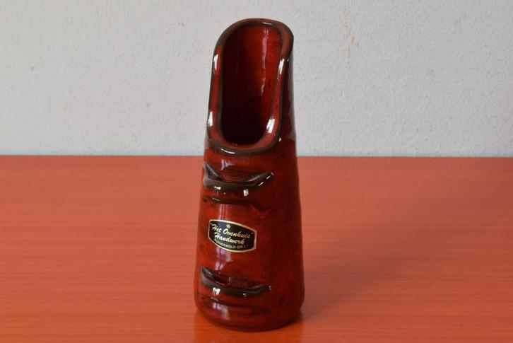 Retro vintage jaren 70 fat lava "Het ovenhuis" kolenkitje, Antiek en Kunst, Antiek | Keramiek en Aardewerk, Ophalen of Verzenden
