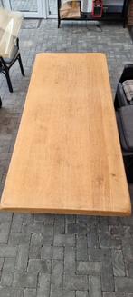 Antieke Eiken Kloostertafel, Huis en Inrichting, Tafels | Eettafels, Ophalen, Gebruikt, Eikenhout, 200 cm of meer