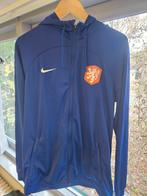 Nike KNVB Trainingsjas met Capuchon - Maat L, Maat 52/54 (L), Blauw, Nike, Ophalen of Verzenden