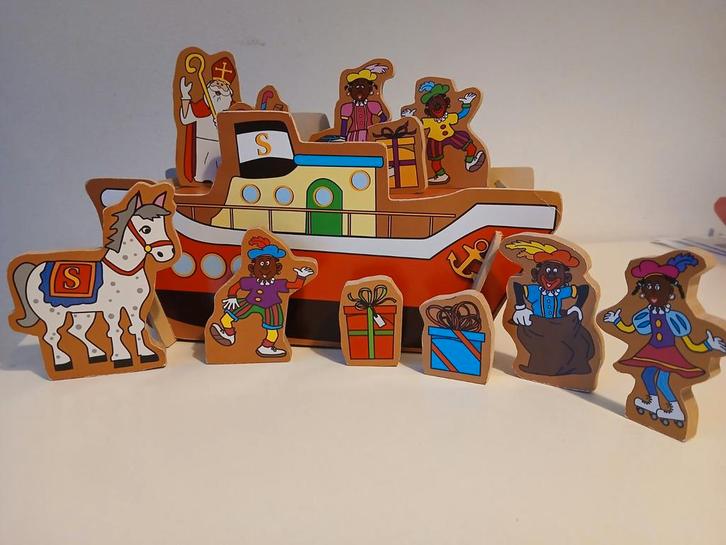 Houten sinterklaas stoomboot/pakjesboot, Diversen, Sinterklaas, Ophalen