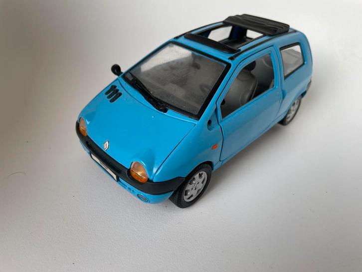 model Renault Twingo,  blauw, Anson, 1/18, Hobby en Vrije tijd, Modelauto's | 1:18, Gebruikt, Auto, Anson, Ophalen of Verzenden