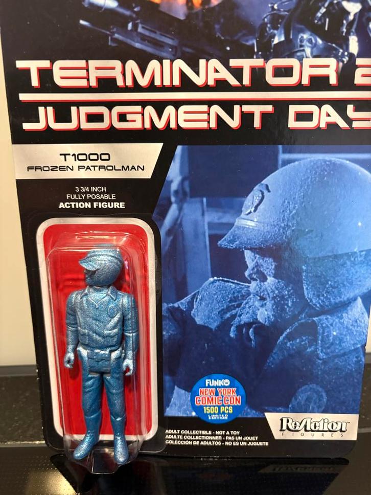 Terminator 2 T1000 Frozen Patrolman Figuur, Kinderen en Baby's, Speelgoed | Actiefiguren, Zo goed als nieuw, Ophalen of Verzenden