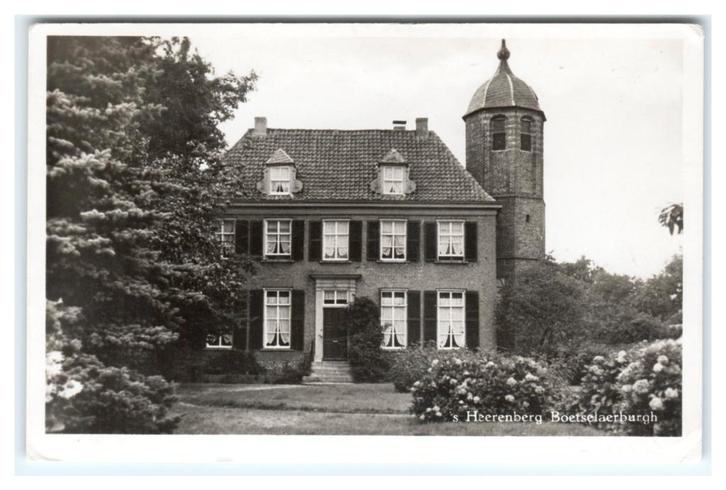 's-Heerenberg, Boetselaerburgh, Verzamelen, Ansichtkaarten | Nederland, Gelopen, Gelderland, 1940 tot 1960, Verzenden