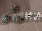 Kerstboom inrichting wit/groen, Diversen, Kerst, Ophalen, Zo goed als nieuw