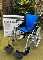 Rolstoel lichtgewicht “ Excel G-lite Pro” (Nieuwstaat), Duwrolstoel, Ophalen of Verzenden, Zo goed als nieuw