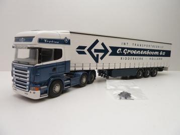 Scania R Topline 6x2  '' Groenenboom transport ''  Tekno beschikbaar voor biedingen