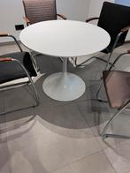 Tulip tafel 40 jaar oud in goede staat, Huis en Inrichting, Tafels | Eettafels, Ophalen, Gebruikt, Rond, 50 tot 100 cm