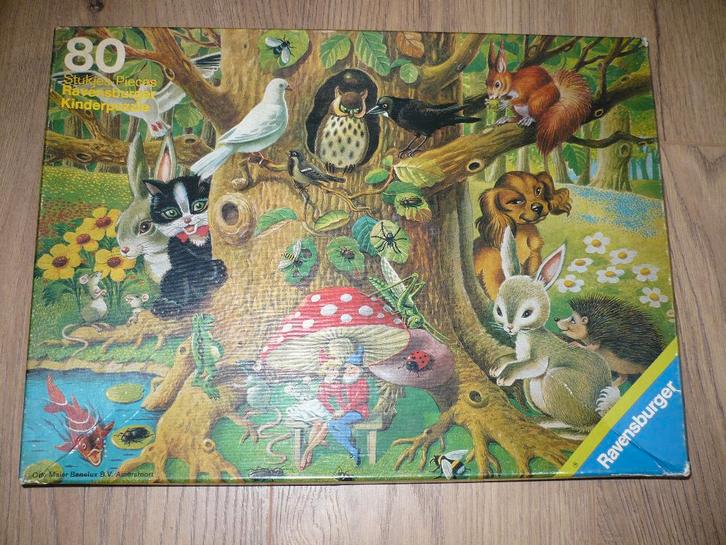 4 kinderpuzzels 2 van 20 een van 80 en een van 150 stuk, Kinderen en Baby's, Speelgoed | Kinderpuzzels, Gebruikt, 4 tot 6 jaar