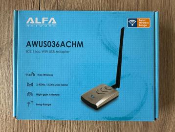 ALFA Network AWUS036ACHM - Dual-Band Ultra-Range USB Adapter beschikbaar voor biedingen