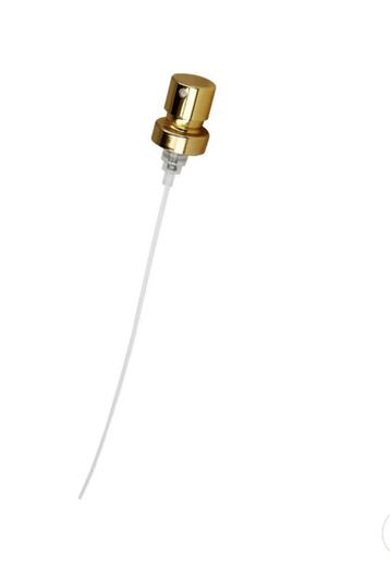 Parfum verstuivers met dop - goud beschikbaar voor biedingen